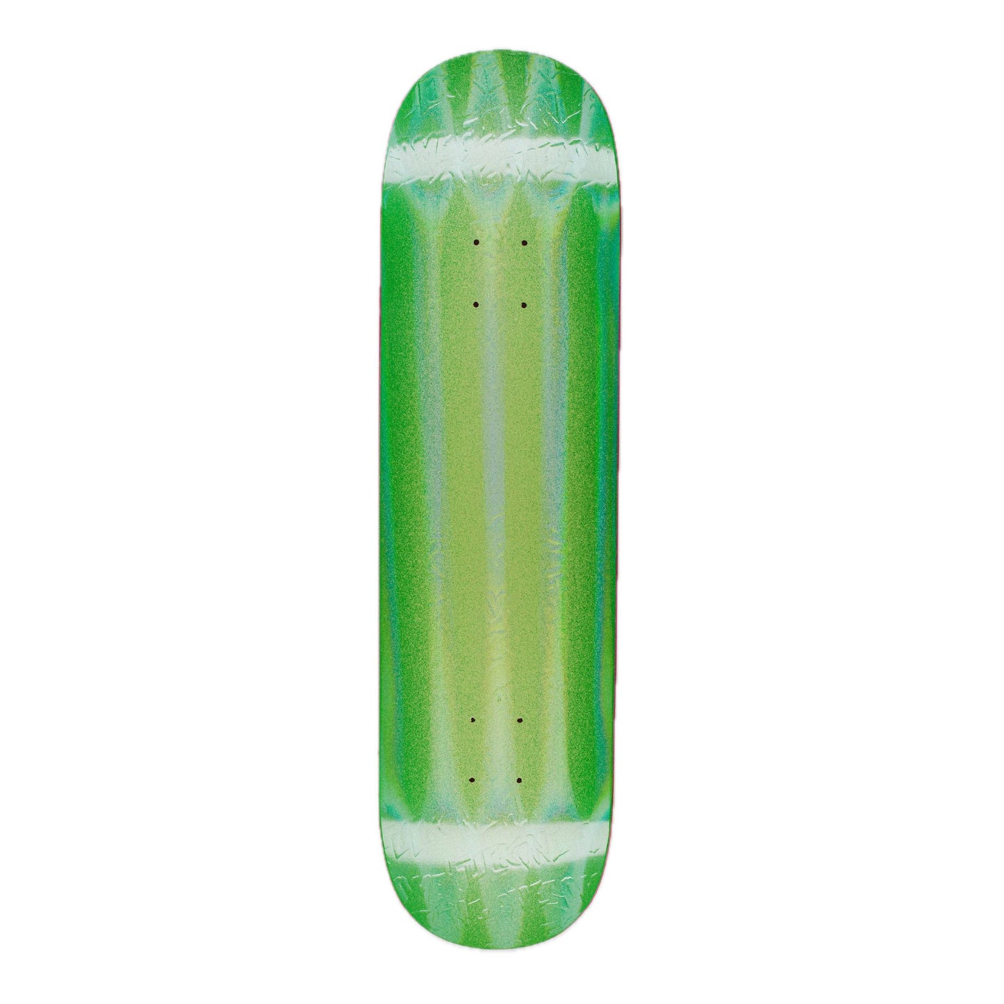 Fucking Awesome Neon Green Stamp Embossed Deck - 8.25
