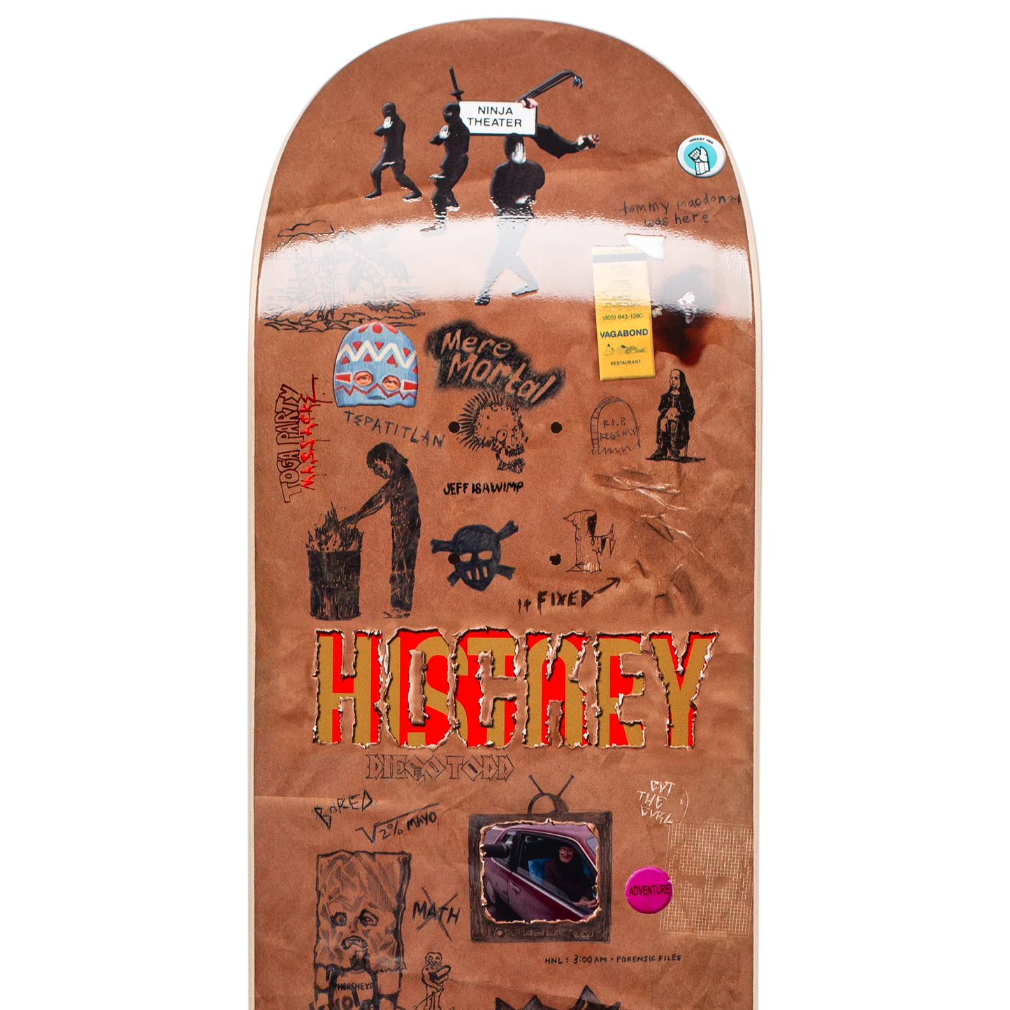Hockey Todd Paper Cover Deck - 8.5