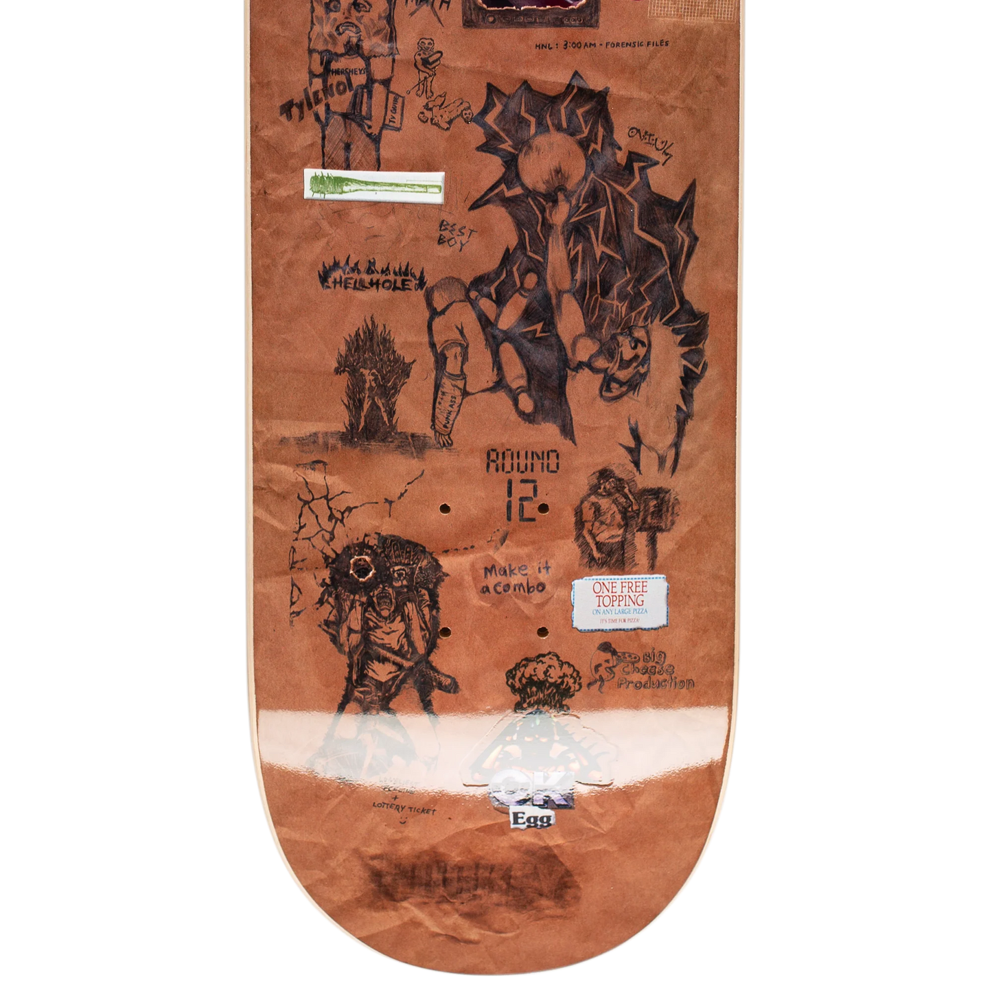 Hockey Todd Paper Cover Deck - 8.38