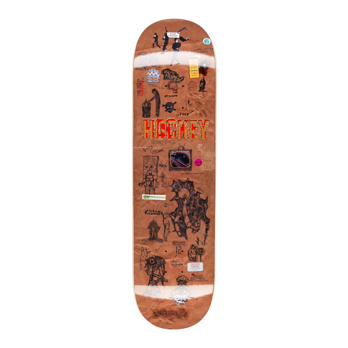 Hockey Todd Paper Cover Deck - 8.38