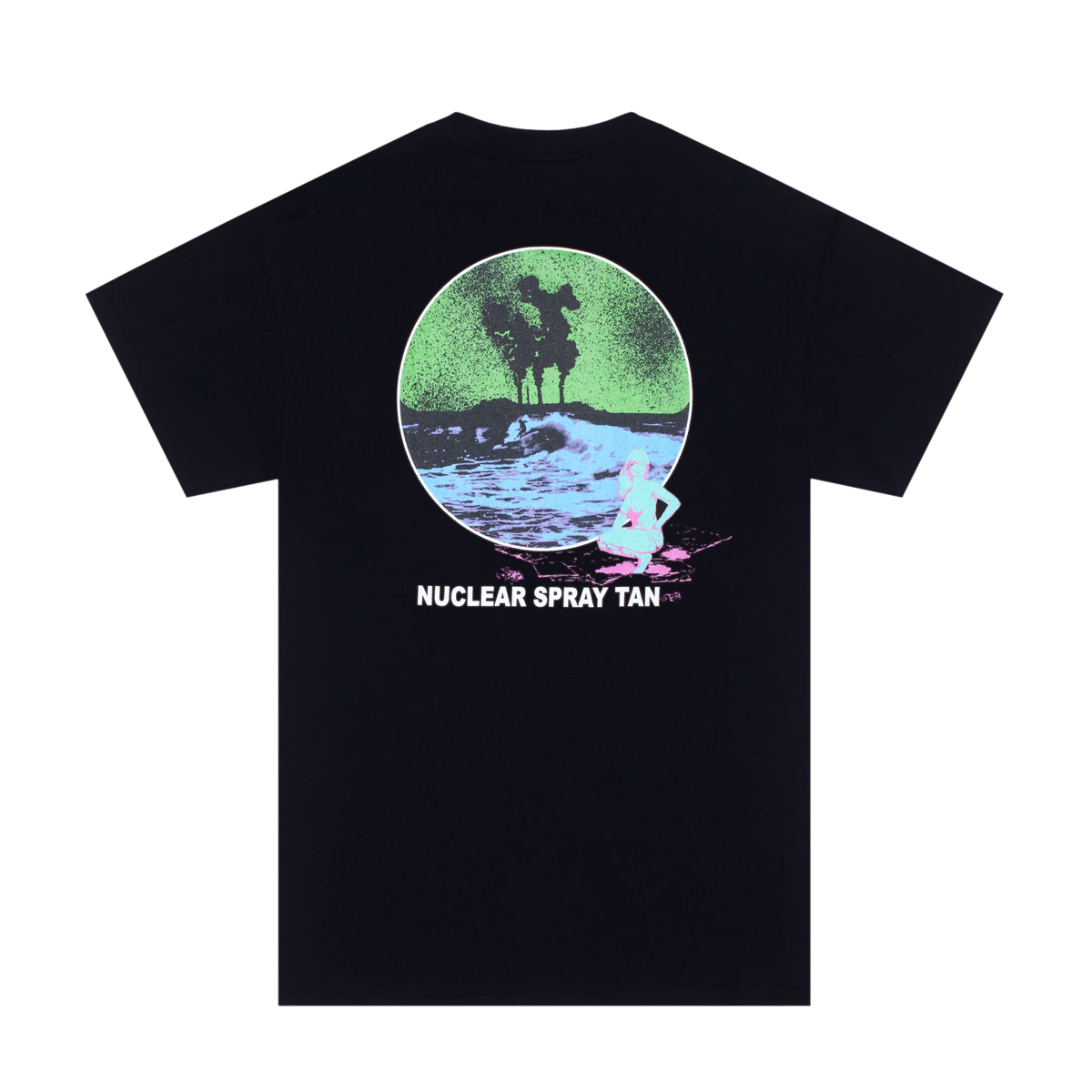 Hockey Nuclear Spray Tan Tee - Black
