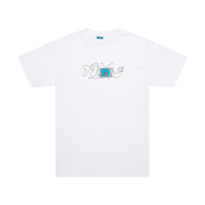 Frog Television Tee - White