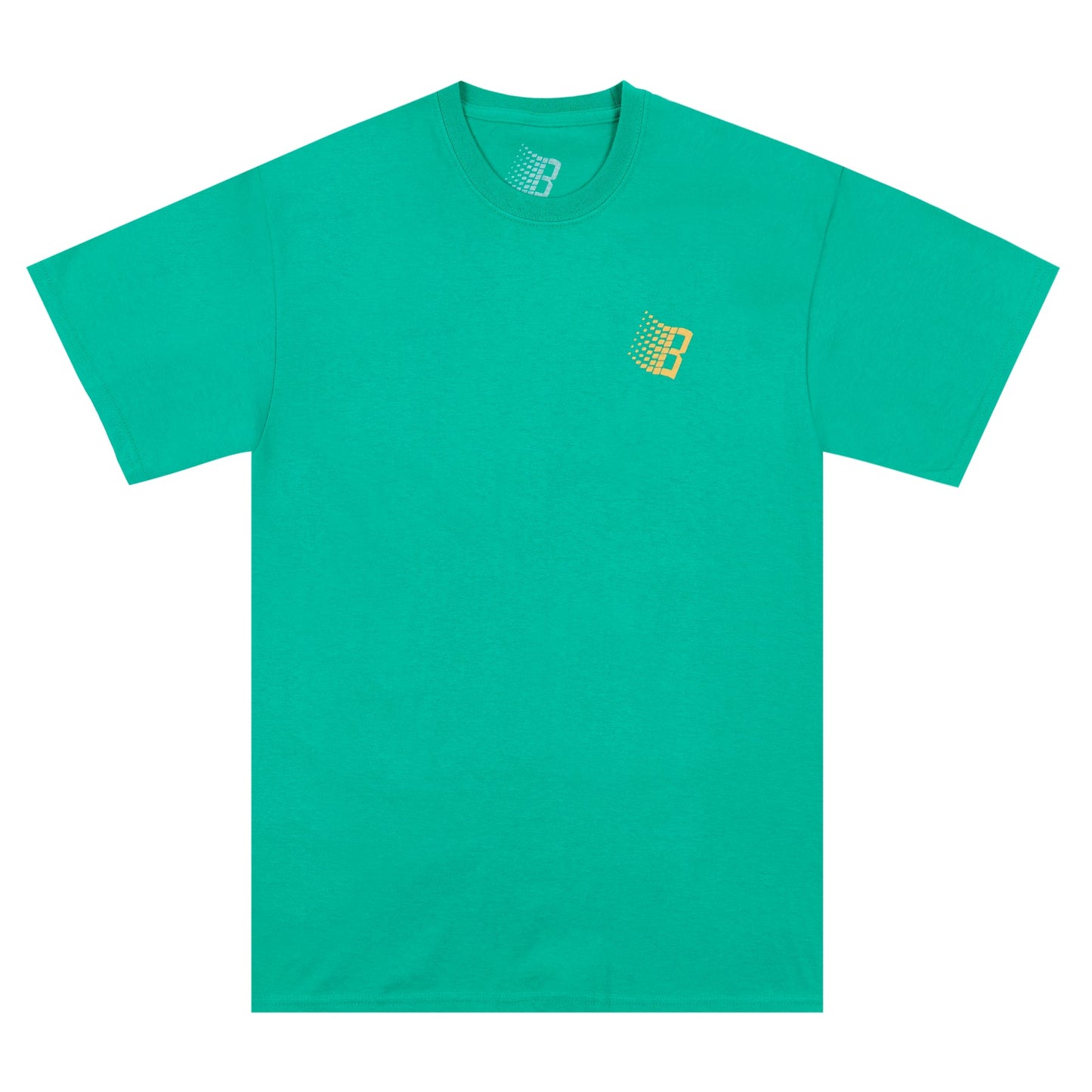 Bronze 56K Polka Dot Logo Tee - Kelly Green