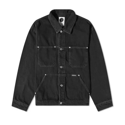Polar Patrik Denim Jacket - Silver Black