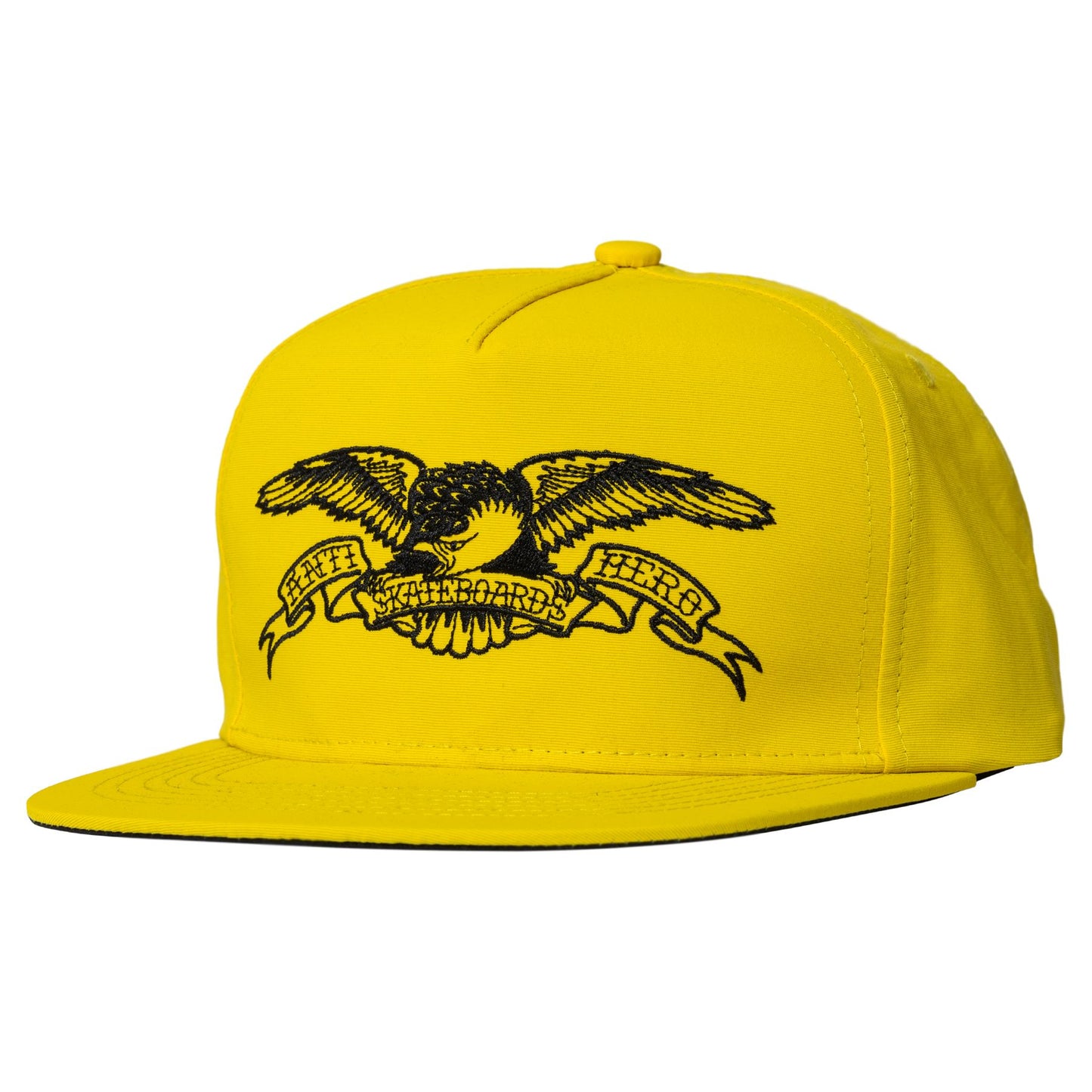 Antihero Basic Eagle Snapback - Mustard/Black