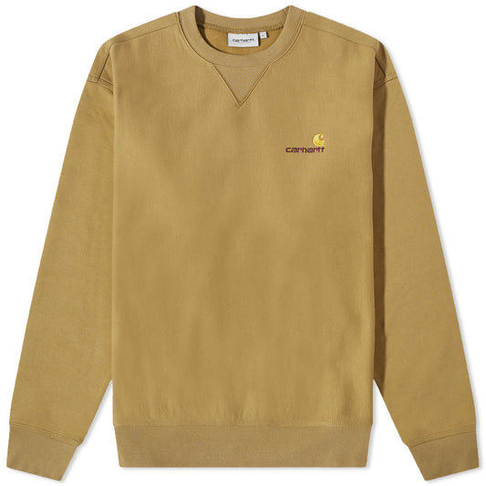 Carhartt WIP American Script Sweatshirt - Larch