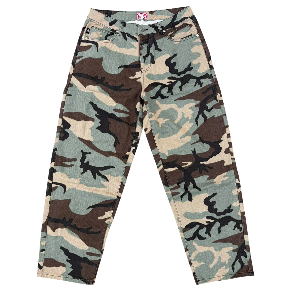 Star Team Carpenter Star Jeans - Blue Woodland Camo