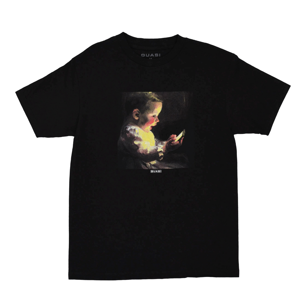 Quasi Child Care Tee - Black