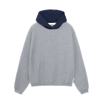 Stussy Two Tone Hoodie - Grey Heather