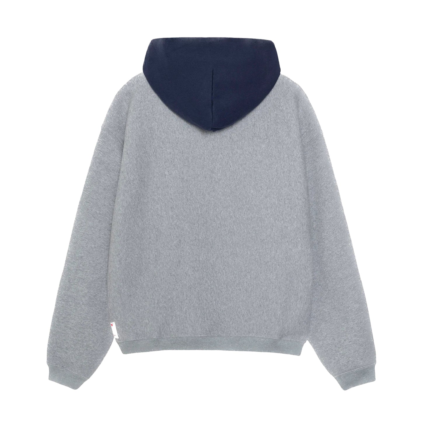 Stussy Two Tone Hoodie - Grey Heather