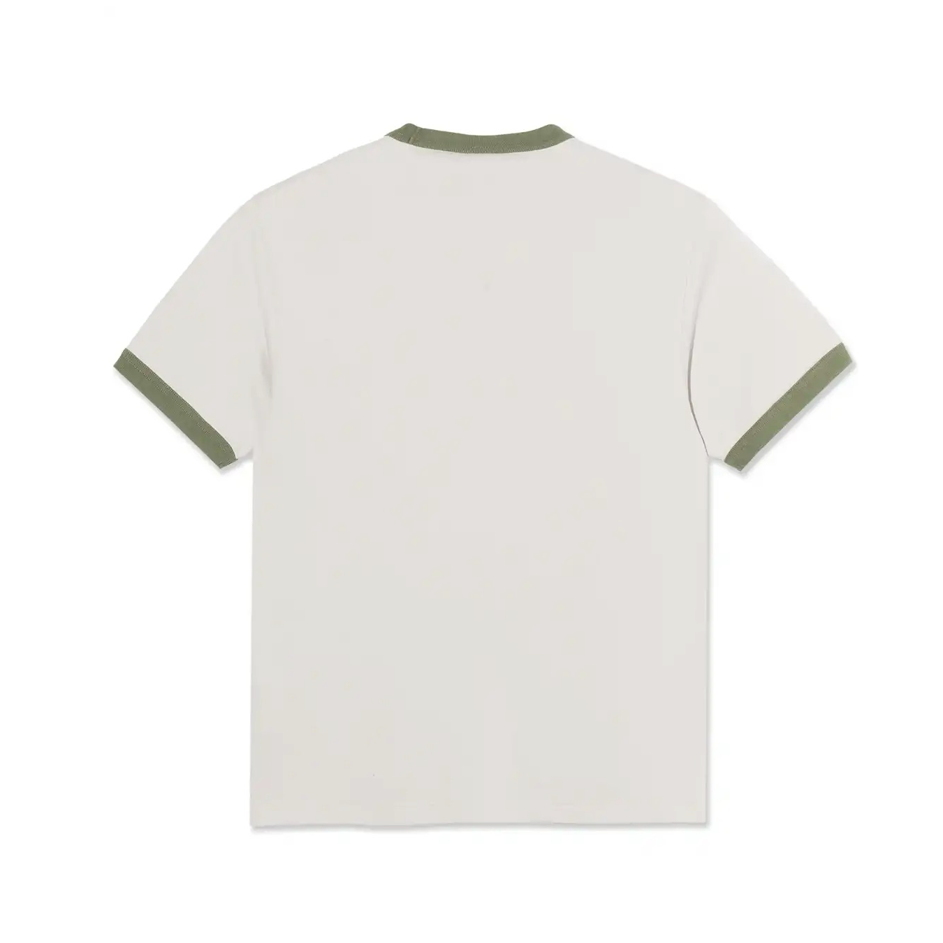 Polar Ringer Tee - Pale Taupe/Army