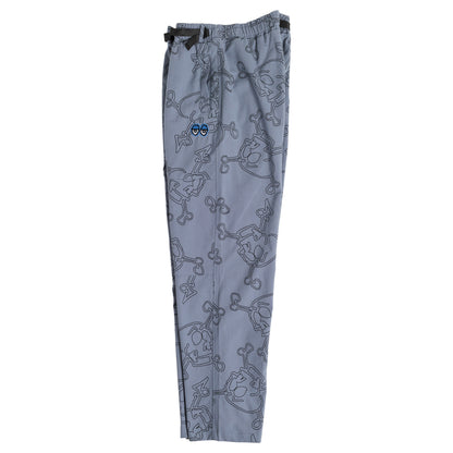 Krooked Style Eyes Ripstop Double Knee Pant - Grey/Black