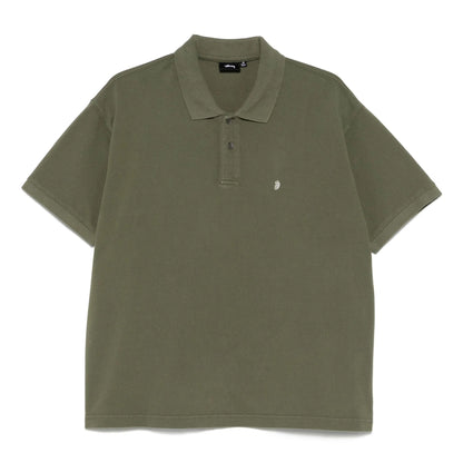 Stussy Classic Pique Polo - Green