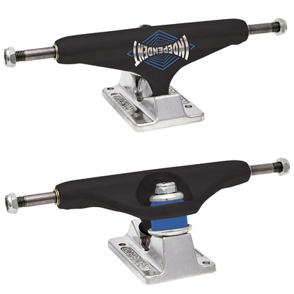 Independent Stage 11 Forged Hollow Vertigo Span Trucks - Black/Silver