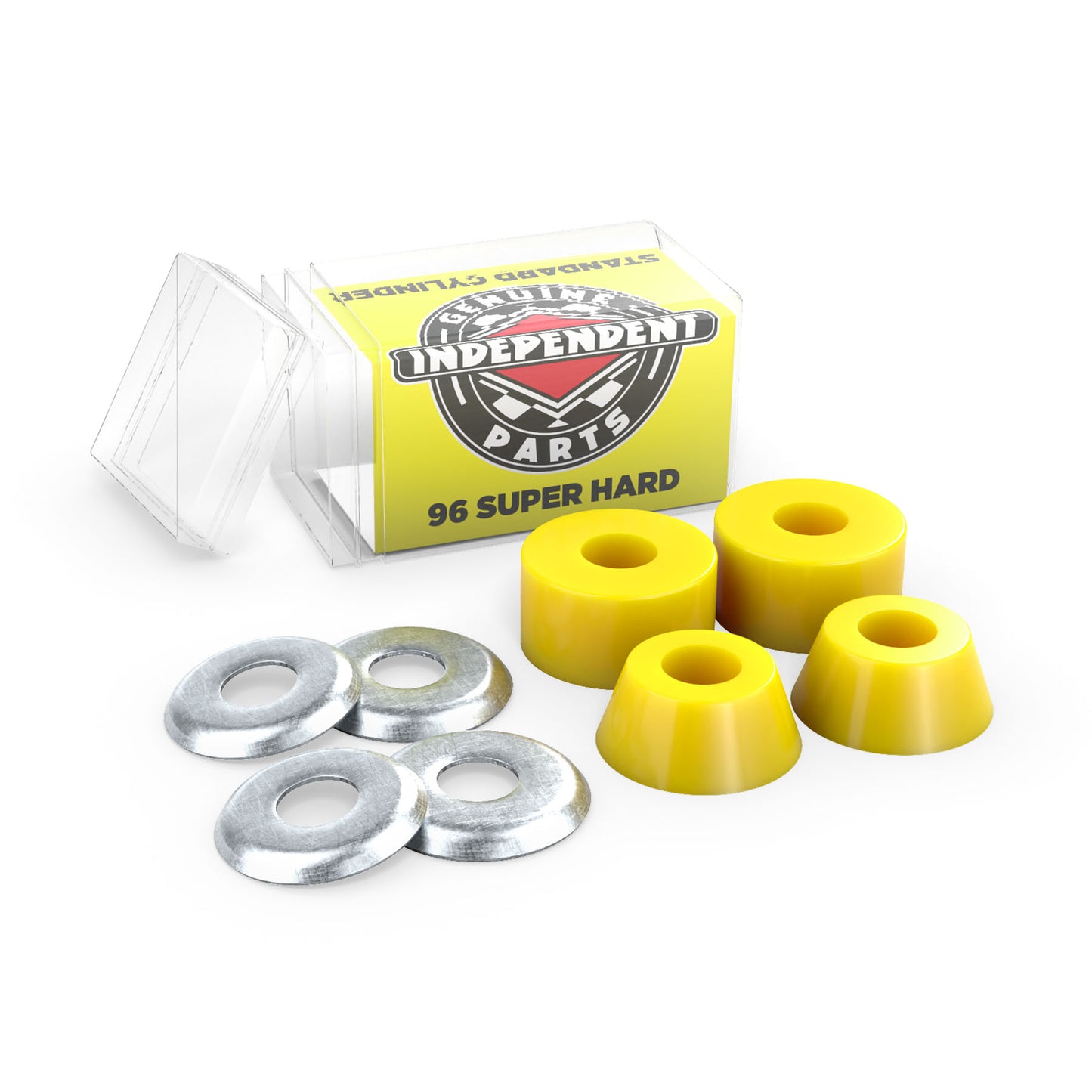 Independent Standard Cylinder Bushings 4PK - Yellow 96A Super Hard