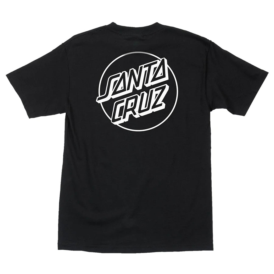 Santa Cruz Opus Dot Tee - Black