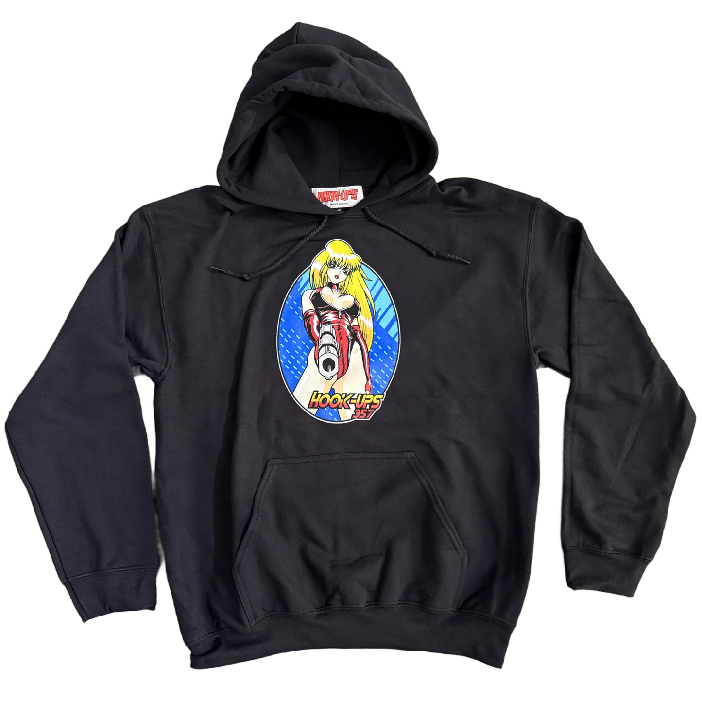 Hook-Ups 357 Hoodie - Black