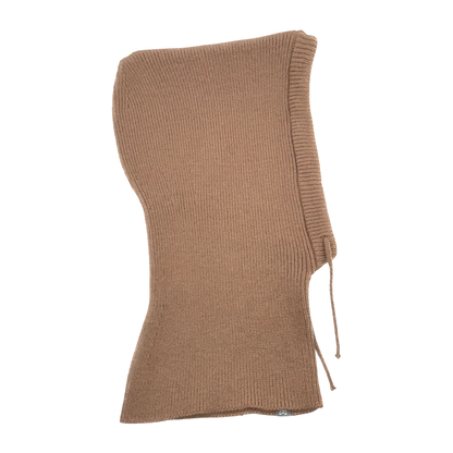 Star Team Knit Balaclava - Brown