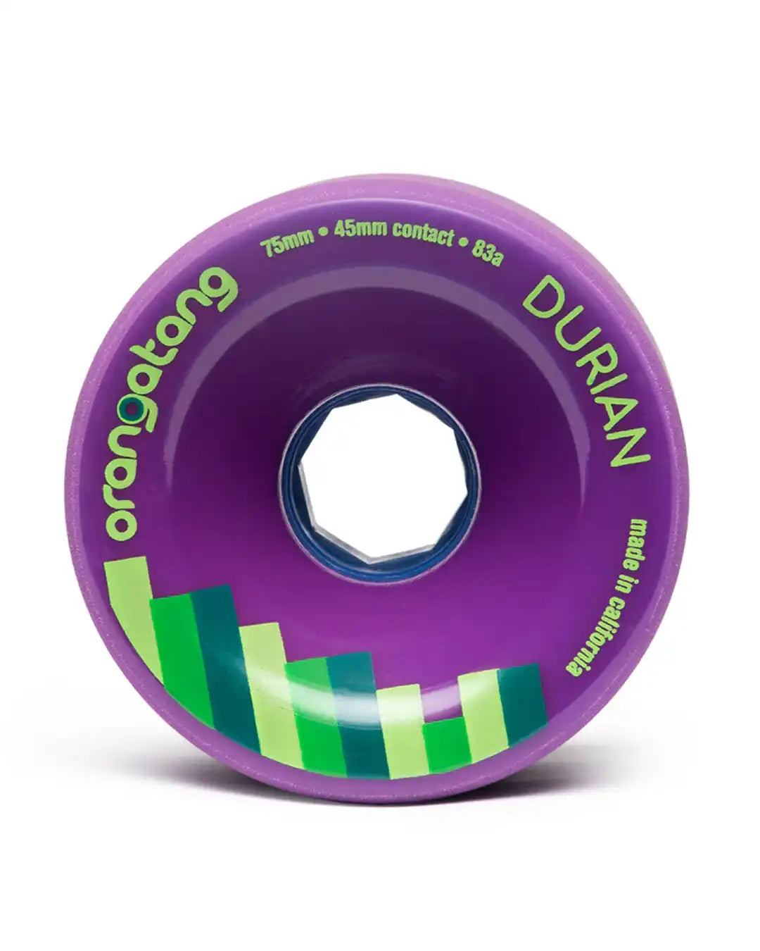 Orangatang Wheels Durian Purple - 83a 75mm