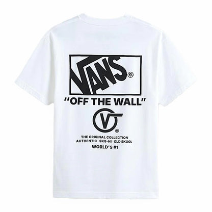 Vans Stacked Hi Tee - White