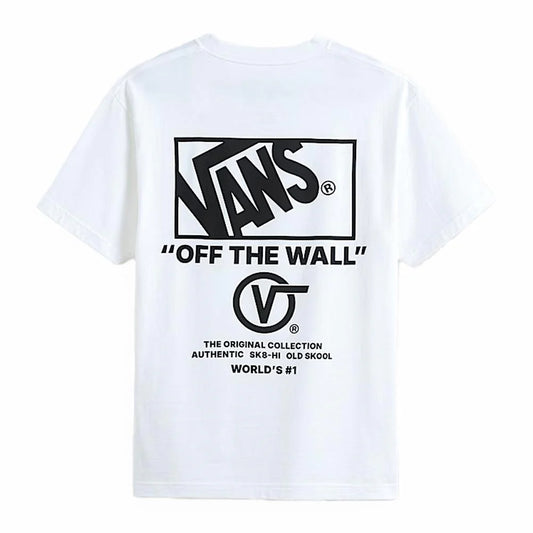 Vans Stacked Hi Tee - White