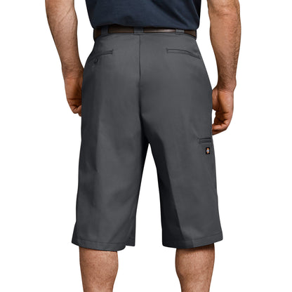 Dickies Loose Fit Flat Front Work Shorts - Charcoal