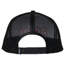 Load image into Gallery viewer, Real Deeds Snapback  - White/Black/Red