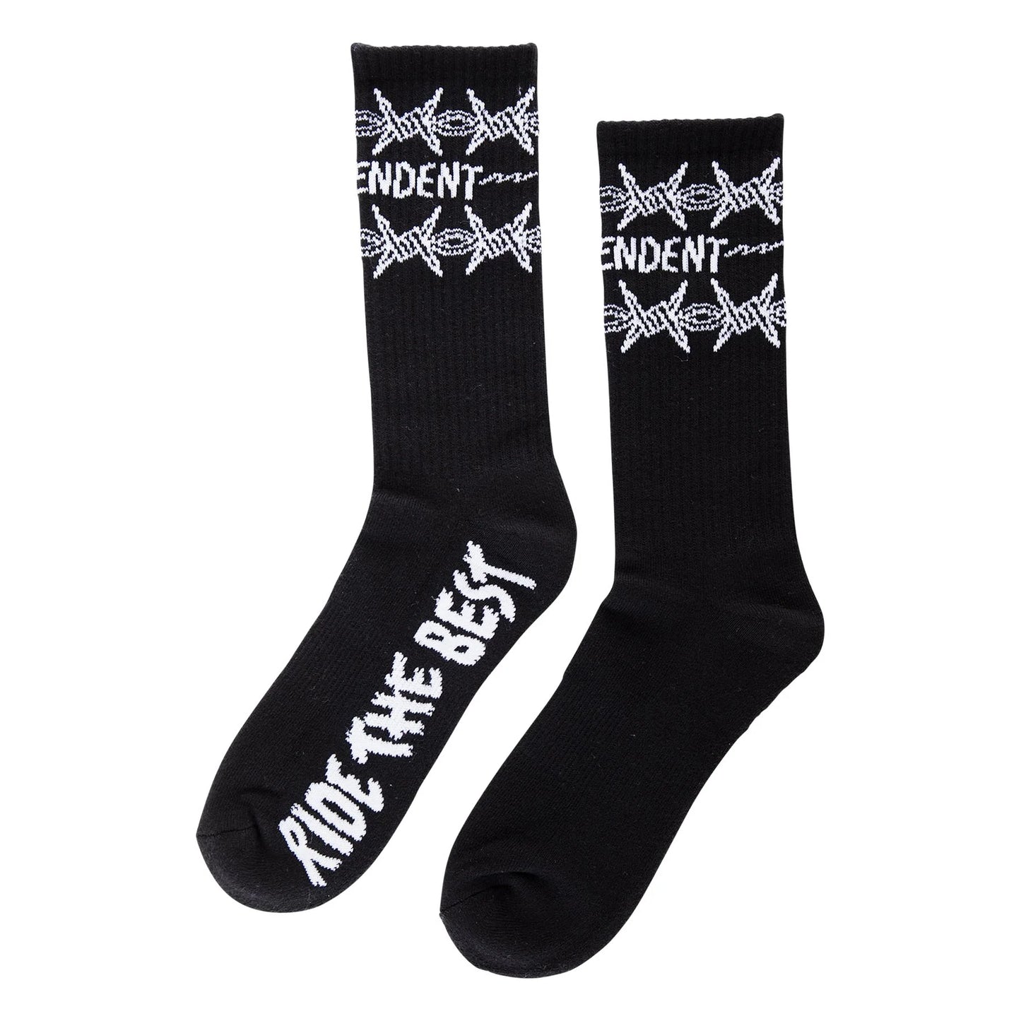 Independent Bratrud Notebook Socks - Black