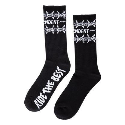Independent Bratrud Notebook Socks - Black