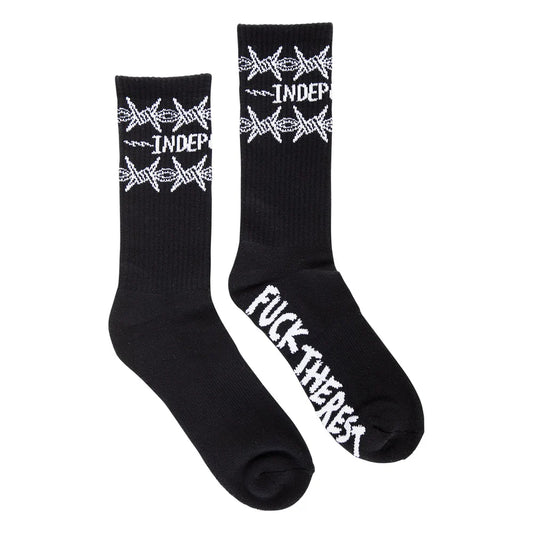 Independent Bratrud Notebook Socks - Black
