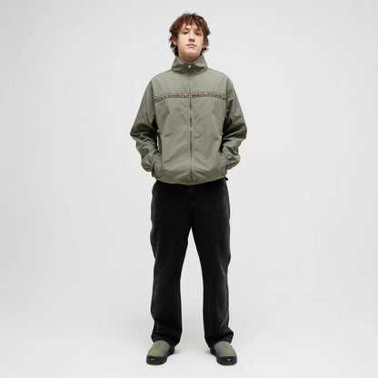 Pass-Port Rough Neg RPET Track Jacket - Sage