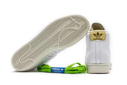 Adidas Sam Pro Model ADV - Cloud White/Cloud White/Easy Yellow