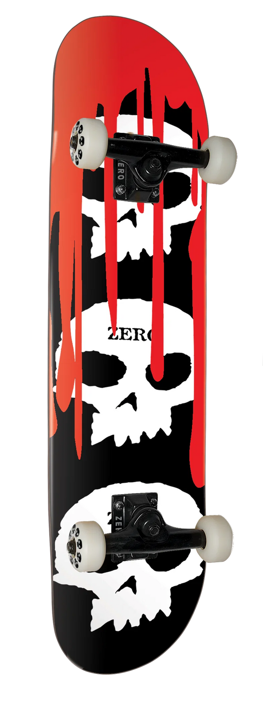 Zero 3 Skull Complete - 8.0 Black Dipped