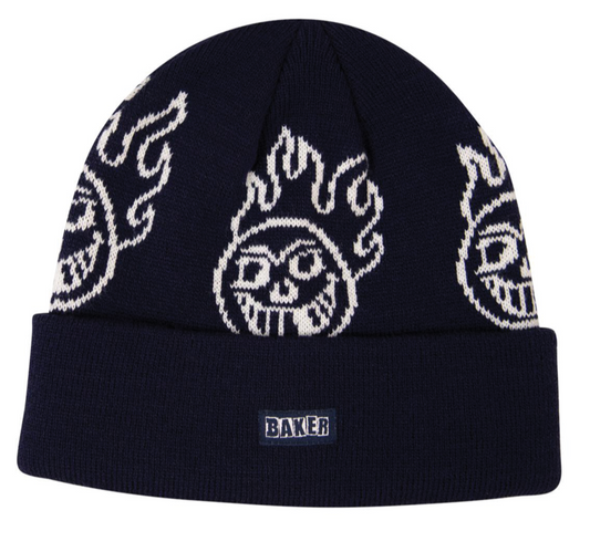 Baker Fire Jolly Navy Beanie - Navy