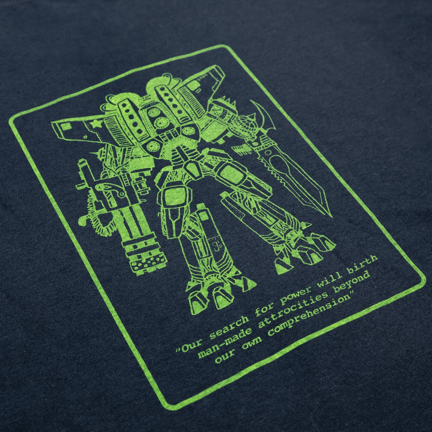 Ninetimes Mech Tee - Navy