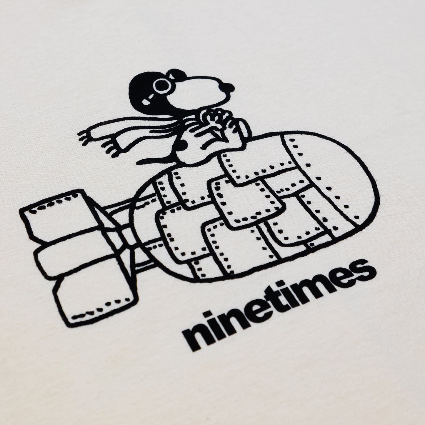 Ninetimes Shloopy Tee - Cream