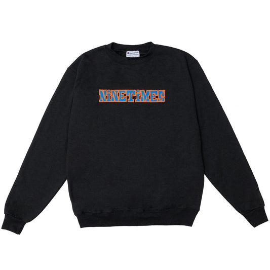 Ninetimes Tony Crewneck - Black