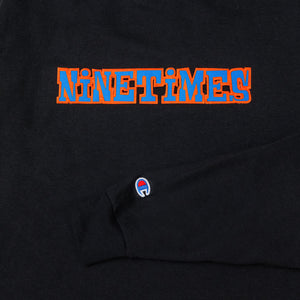 Ninetimes Tony Crewneck - Black