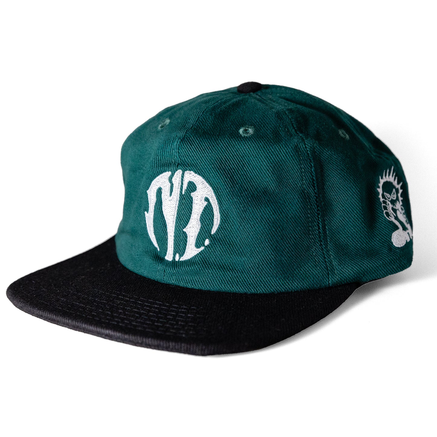 Ninetimes Earth Eater Strapback - Forest Green/Black