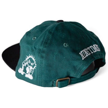 Ninetimes Earth Eater Strapback - Forest Green/Black
