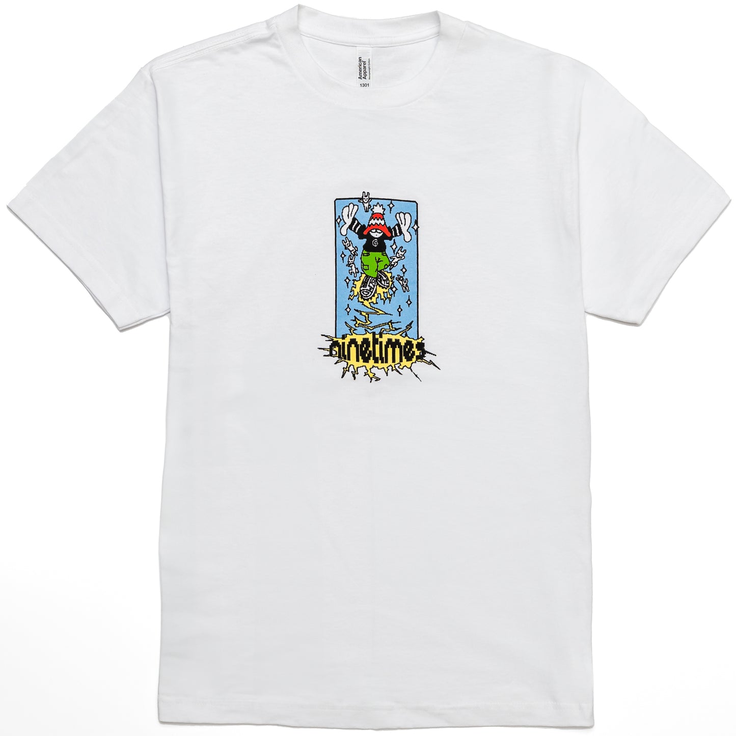 Ninetimes Starpower Tee - White