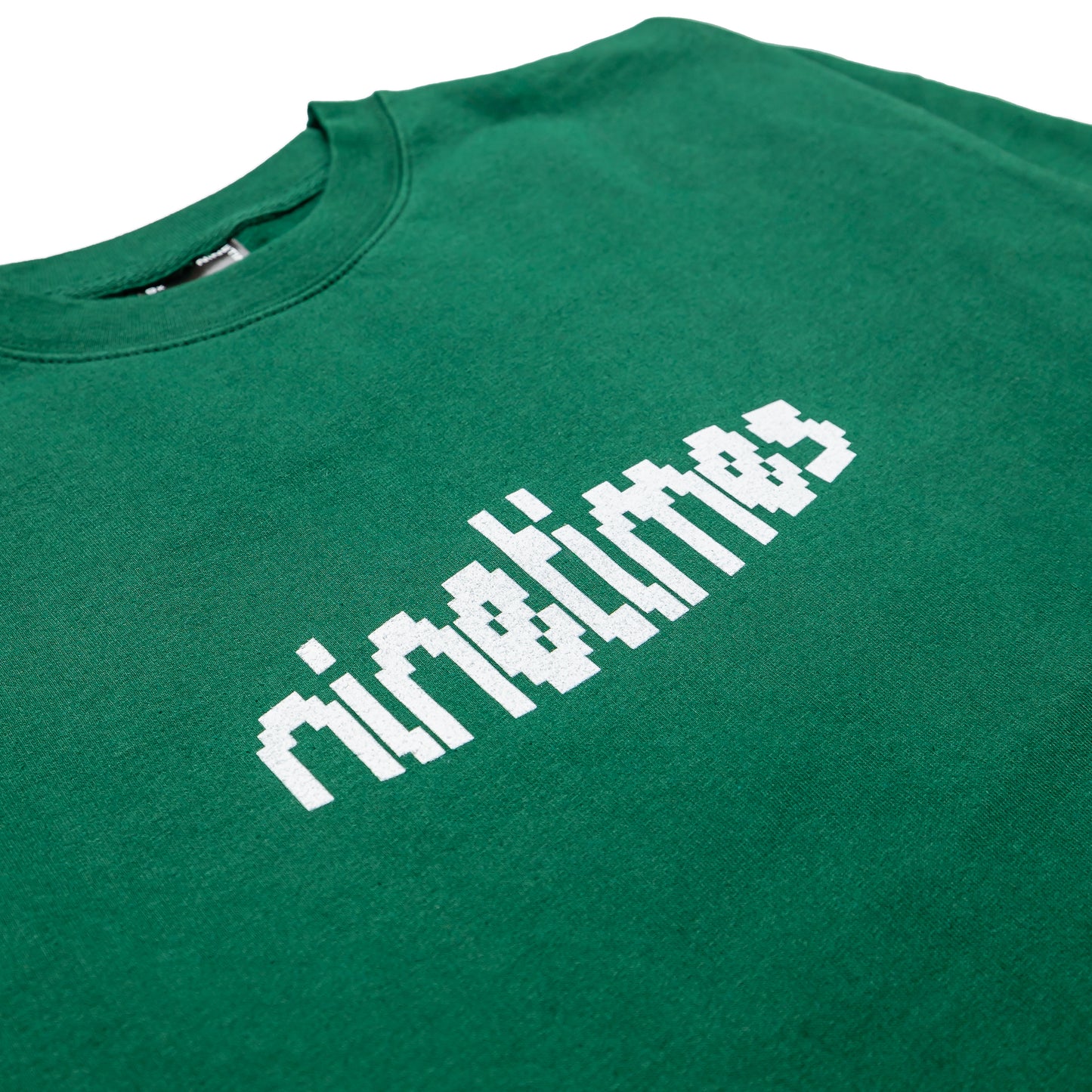 Ninetimes 9 Pixel Crewneck - Herbal Matrix