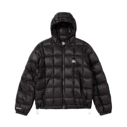 Stussy Midweight Hooded Puffer - Black