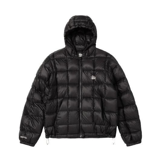 Stussy Midweight Hooded Puffer - Black