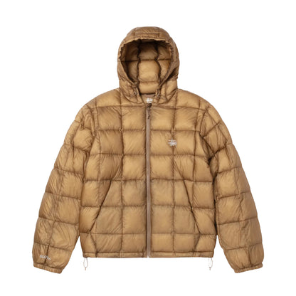 Stussy Midweight Hooded Puffer - Khaki