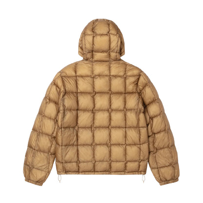 Stussy Midweight Hooded Puffer - Khaki