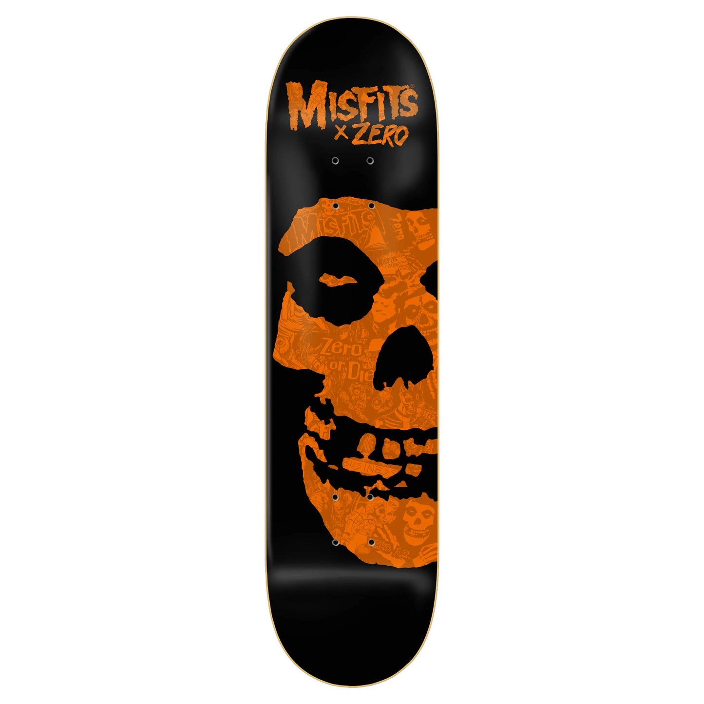 Zero Misfits Fiend Skull Collage Deck - 8.5