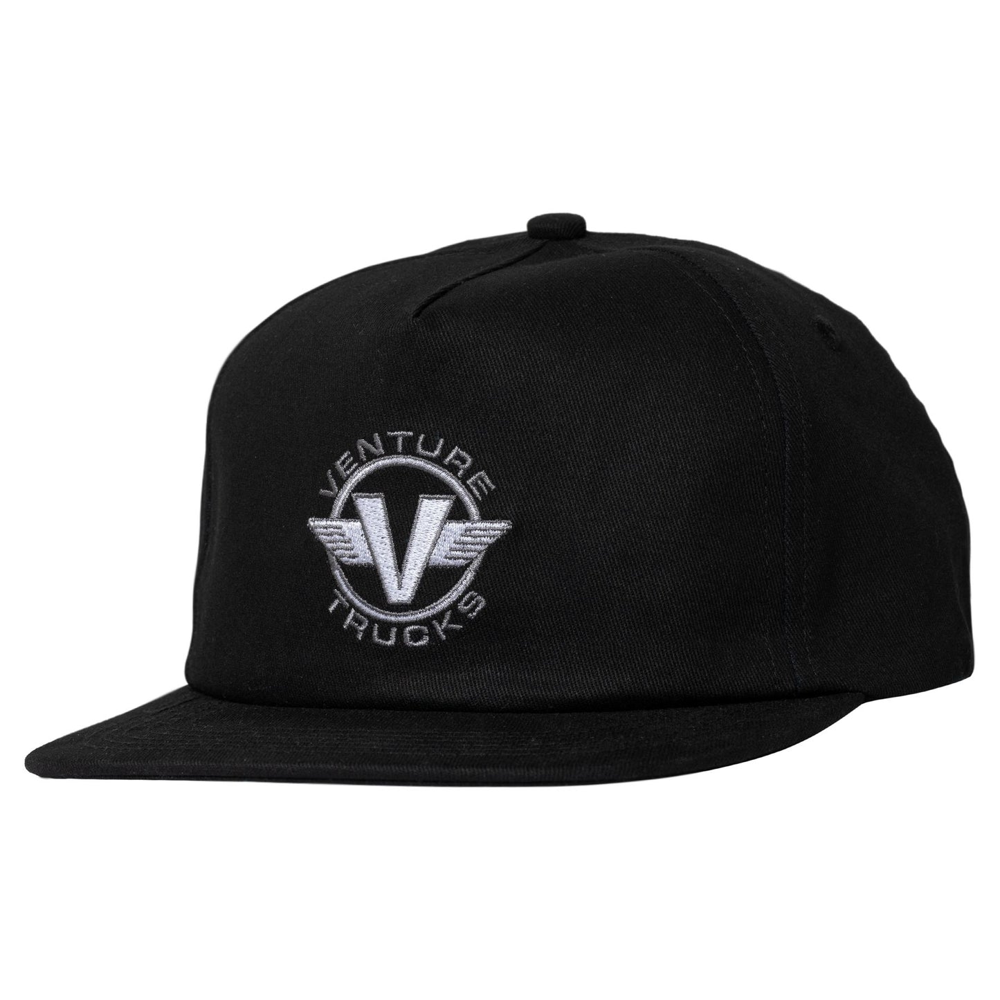 Venture Wings Snapback - Black/Grey/White