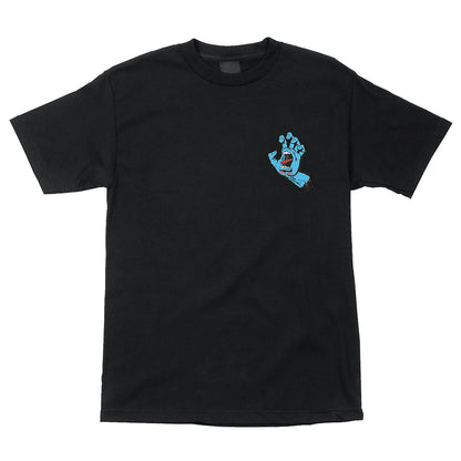 Santa Cruz Screaming Hand Tee - Black