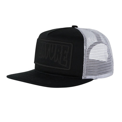 Creature Reverse Patch Trucker Hat - Black/White